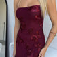 KASSAM MAXI DRESS - WINE