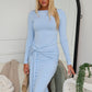 ELORA MAXI DRESS - BABY BLUE
