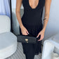 AMBER MIDI DRESS - BLACK