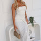 ELSI LACE MAXI DRESS - WHITE