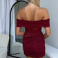 SIERRA MINI DRESS - WINE