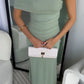 ROSALINE MAXI DRESS - SAGE