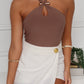 BRIGET BODYSUIT - BEIGE