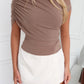 HOLLY TOP - MOCHA