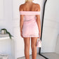 SIERRA MINI DRESS - BABY PINK