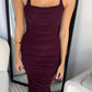 CIENNA MAXI DRESS - PLUM