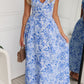 JEMMA MAXI DRESS - BLUE FLORAL