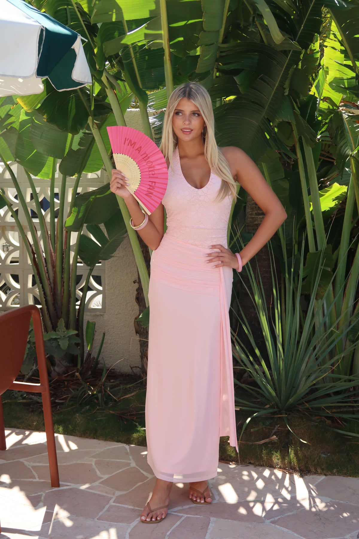 ARABELLA MAXI DRESS - PINK