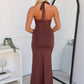 CARMEN LACE MAXI - CHOCOLATE