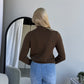 MANNON KNIT - CHOCOLATE