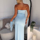 SKYLAH MAXI DRESS - BABY BLUE