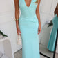 CARMEN LACE MAXI - AQUA