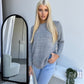 JASPER KNIT JUMPER - GREY