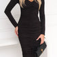 ALESSIA MAXI DRESS - BLACK