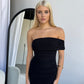 TANASHI MAXI DRESS - BLACK