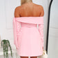 CHLOE MINI DRESS - PINK