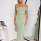 ELODIE MAXI DRESS - SAGE