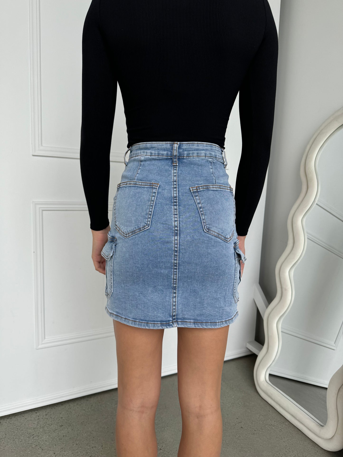 ASTRID DENIM SKIRT