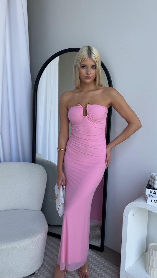 KIRRA MAXI DRESS - PINK
