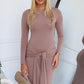 ELORA MAXI DRESS - MOCHA