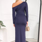 SABRINA MAXI DRESS - NAVY