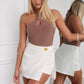 BRIGET BODYSUIT - BEIGE