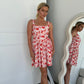 SENYA DRESS - RED PRINT