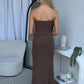 KIRRA MAXI DRESS - CHOCOLATE