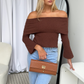 ALRA TOP - CHOCOLATE