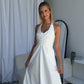 MIELLA HALTER MAXI - WHITE