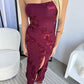 KASSAM MAXI DRESS - WINE