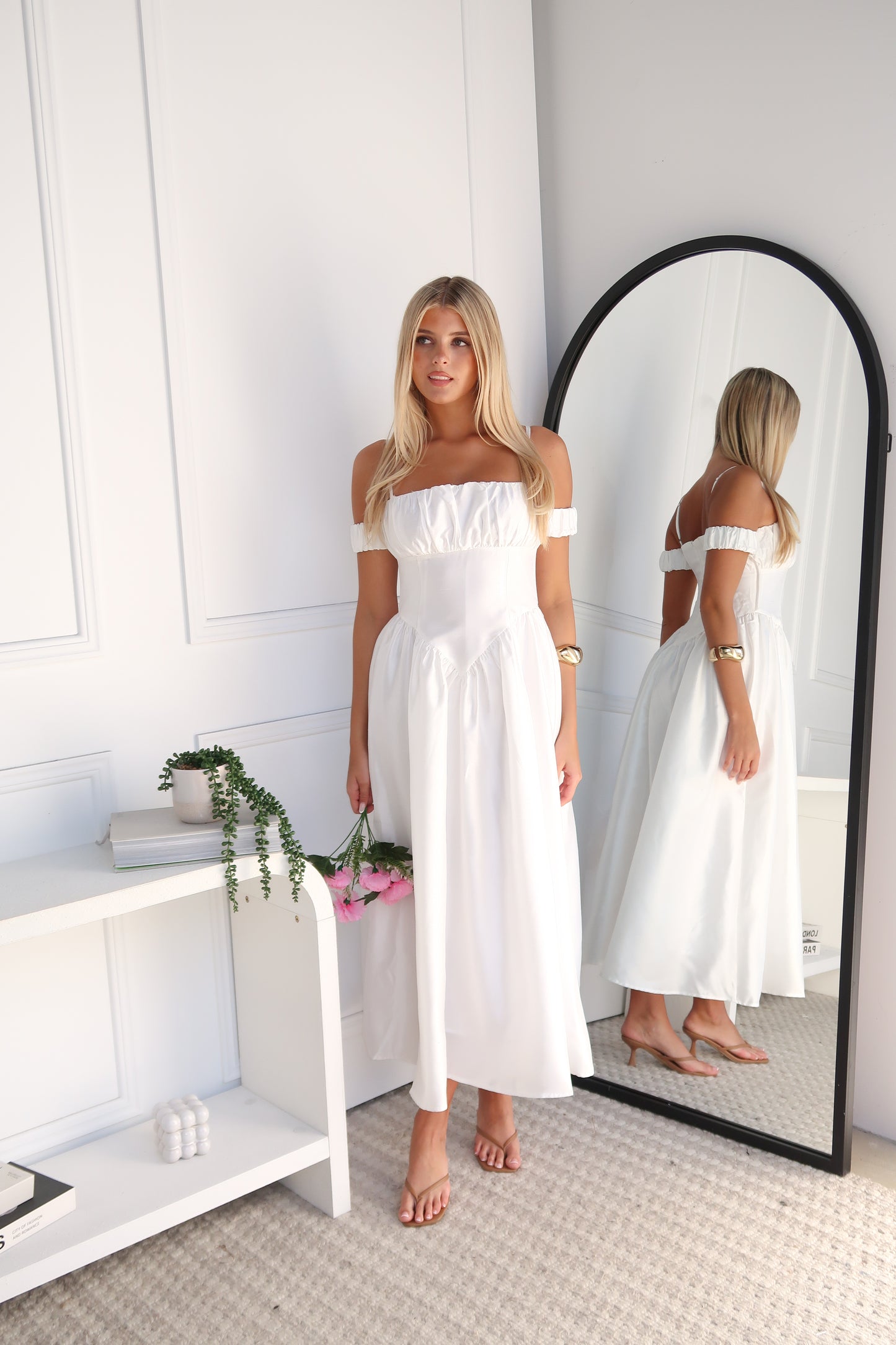 LILI MAXI DRESS - WHITE