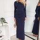 SABRINA MAXI DRESS - NAVY