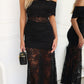 LILLIA MAXI DRESS - BLACK