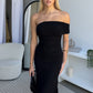 TANASHI MAXI DRESS - BLACK