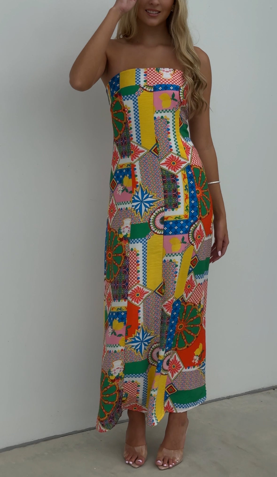 CLEO MAXI DRESS - PRINT