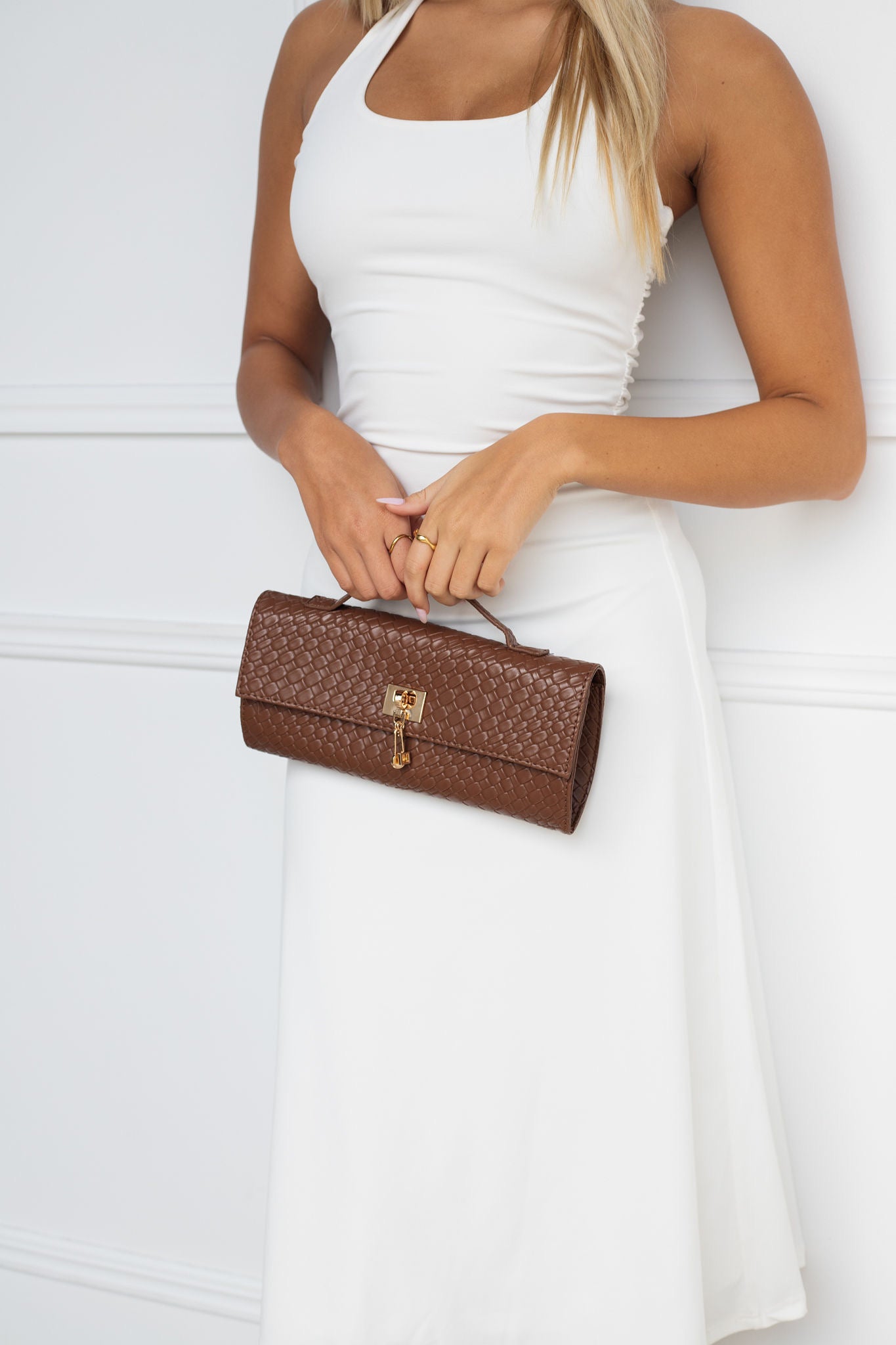 CELINA BAG - BROWN