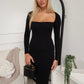 ELLIE MAXI DRESS - BLACK