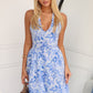 JEMMA MAXI DRESS - BLUE FLORAL