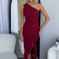 LORRAINE MAXI DRESS - WINE