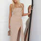 SKYLAH MAXI DRESS - MOCHA