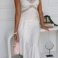 ISADORA MAXI DRESS - WHITE