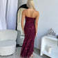 KASSAM MAXI DRESS - WINE