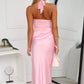 LEAH HALTER MAXI - PINK
