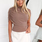 HOLLY TOP - MOCHA