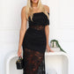LILLIA MAXI DRESS - BLACK
