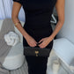 ARLO DRESS - BLACK