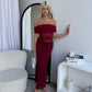 SIERRA MAXI DRESS - WINE