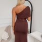 BLAIR MAXI DRESS - CHOCOLATE