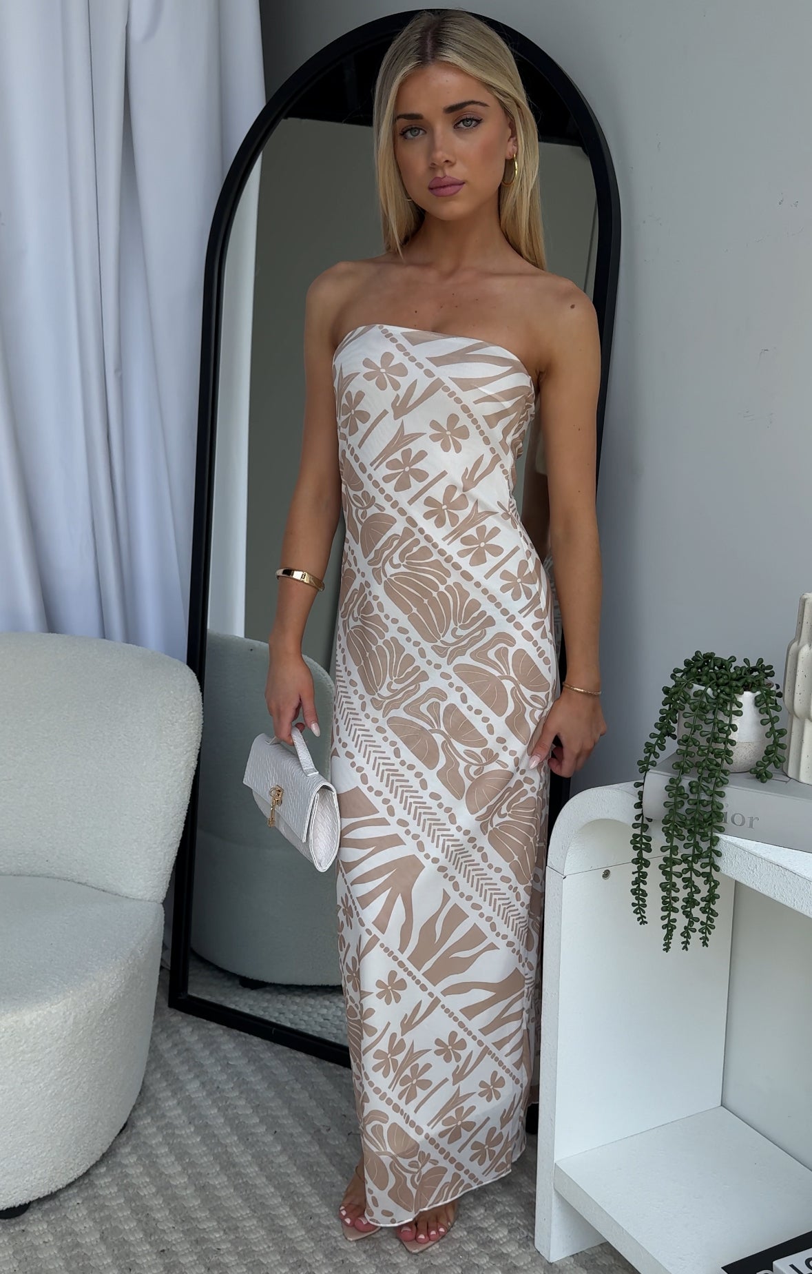 NALA MAXI DRESS - BEIGE